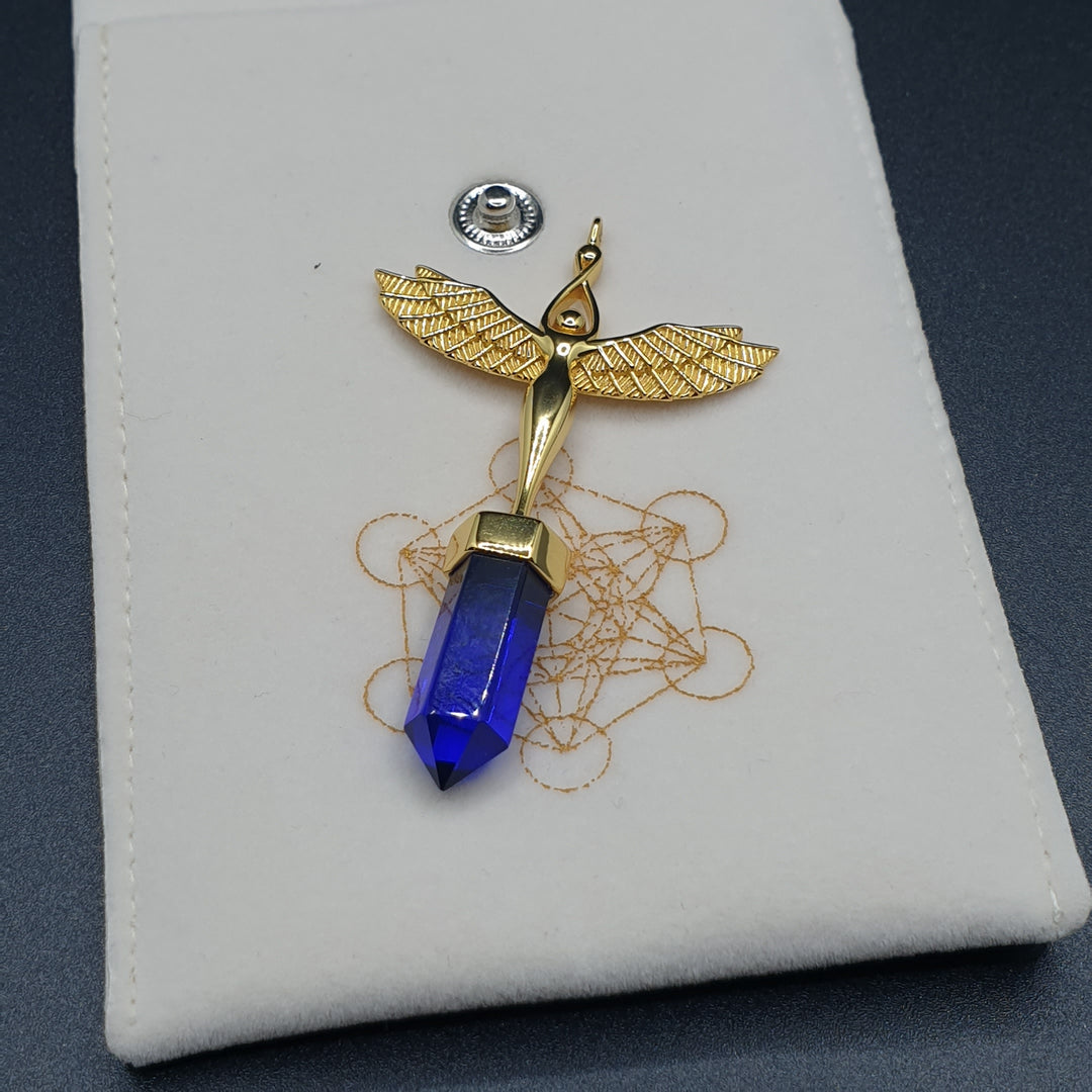 Tanzanite Fire Isis Pendant (PI295S)