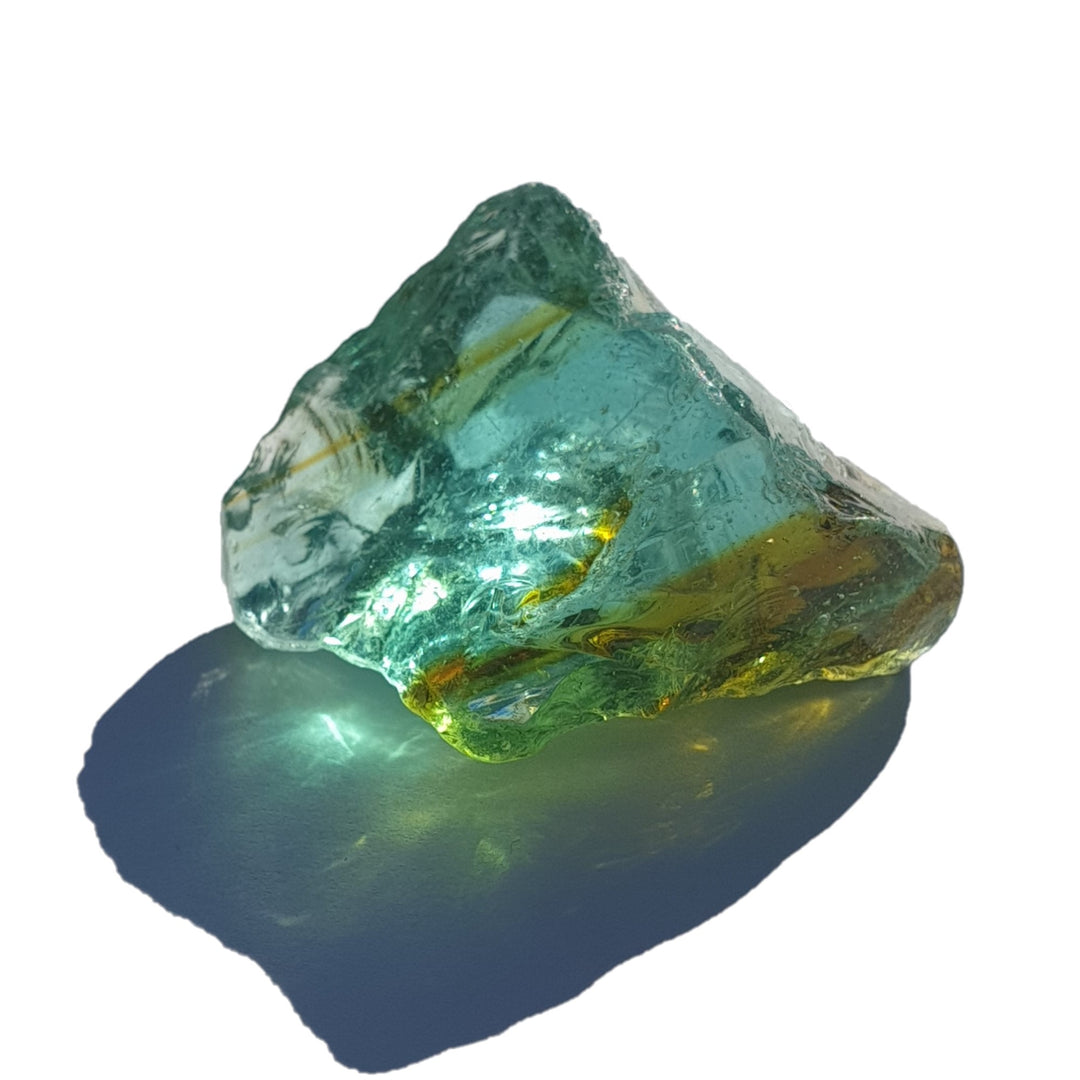 African Andara Rare Multicolour Aqua, Green, Gold Bibi 33g (AA146)