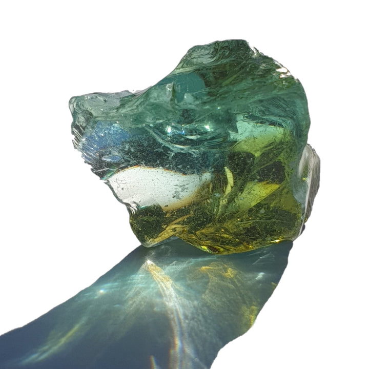 African Andara Rare Multicolour Aqua, Green, Gold Bibi 33g (AA146)