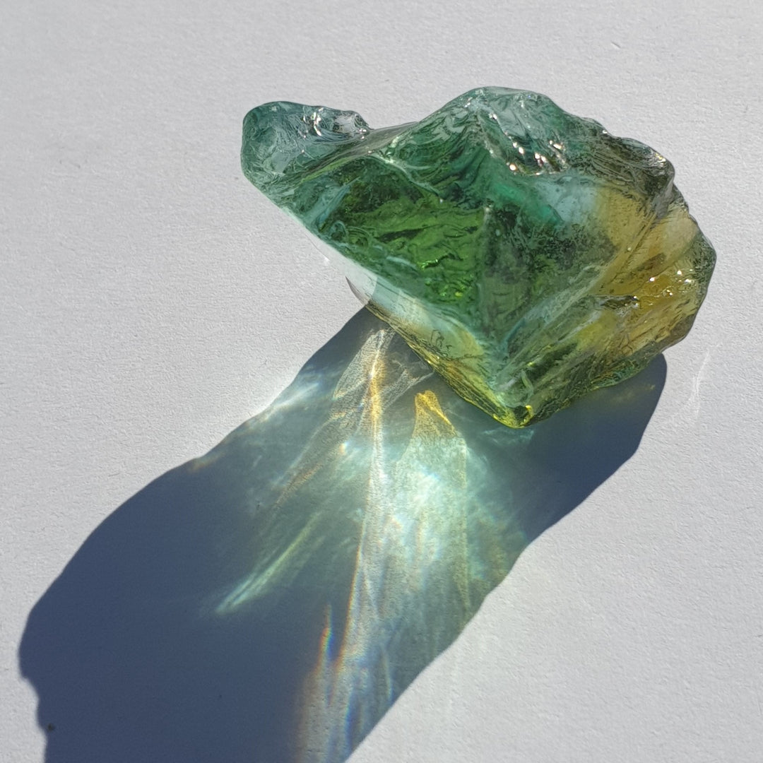 African Andara Rare Multicolour Aqua, Green, Gold Bibi 33g (AA146)