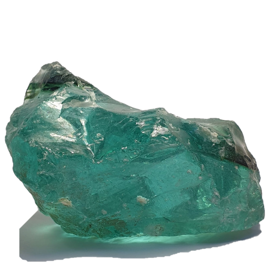 Rare African Bi-Colour Bibi - Sea Green/Forest  232g (AA303)