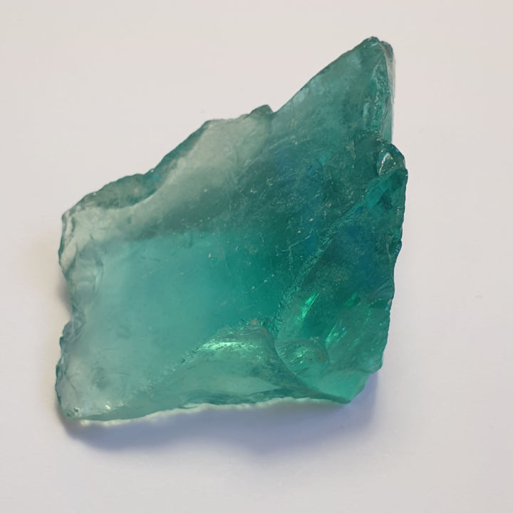 Rare African Bi-Colour Bibi - Aqua/Deep Sea Green 54g (AA307)