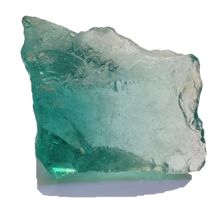 Rare African Bi-Colour Bibi - Aqua/Deep Sea Green 54g (AA307)