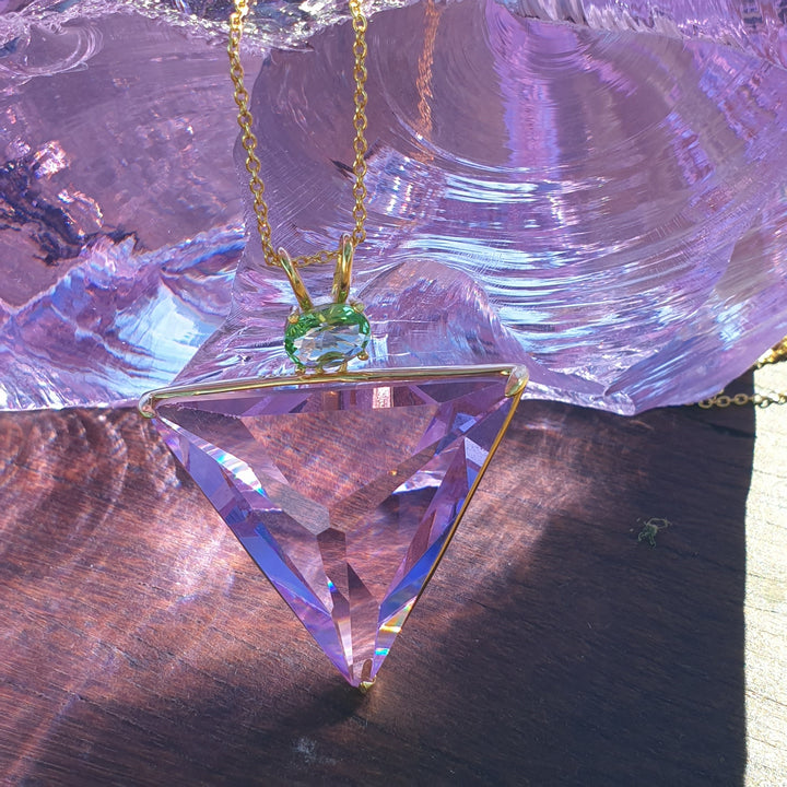 Angelic Star:  Lilac/Green(PI268)R