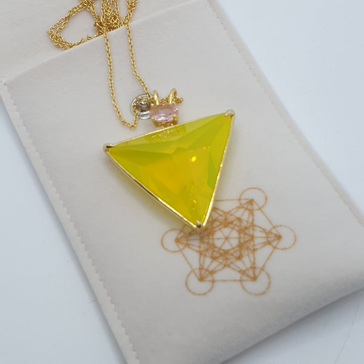 Angelic Star: Electric Yellow/Pink (P1233)R
