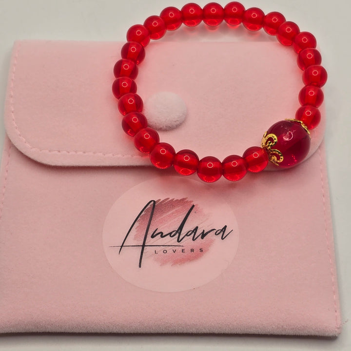 DIVINE RED Light Body Bracelet (B053)