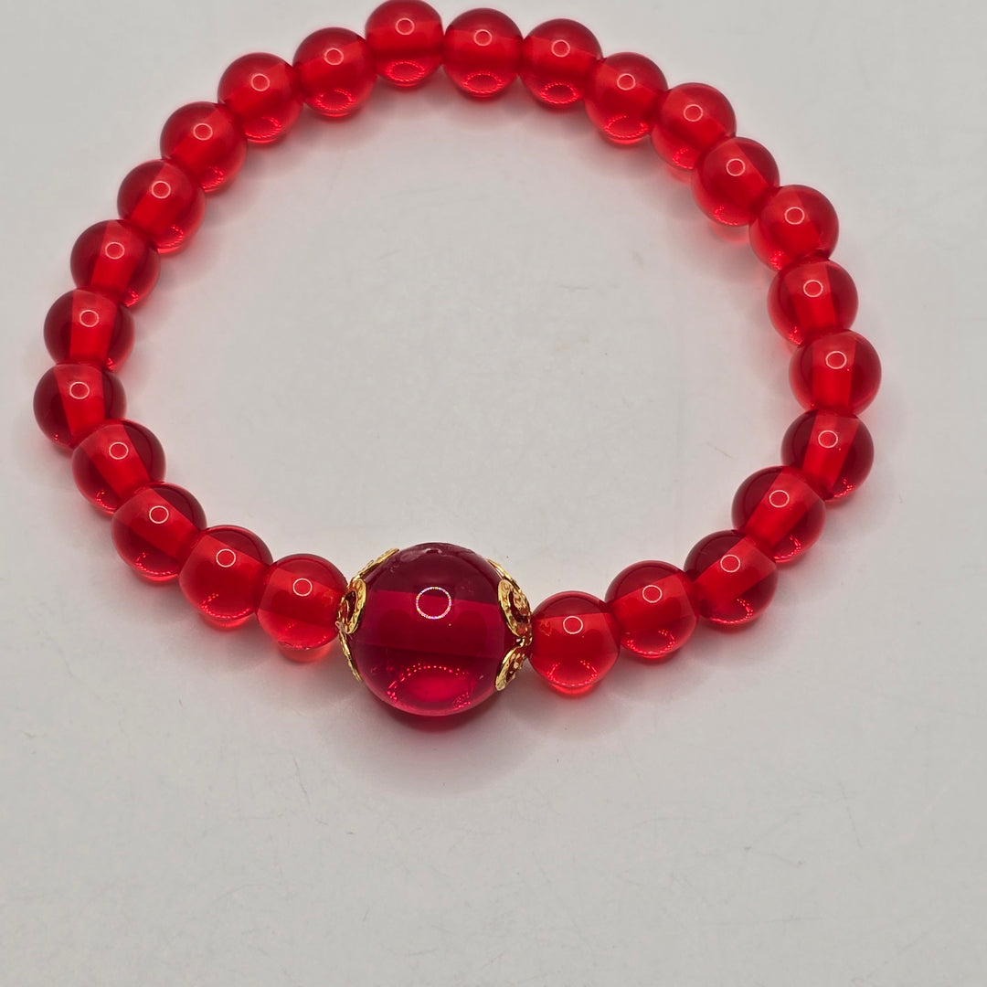 DIVINE RED Light Body Bracelet (B053)
