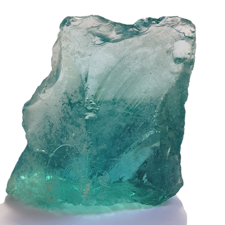 Rare African Bi-Colour Bibi - Aqua/Deep Sea Green 54g (AA307)