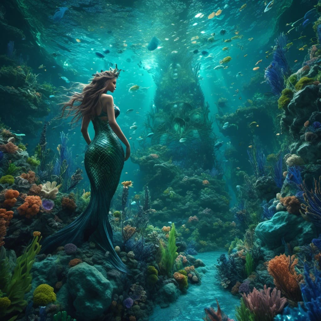 Every Atlantis activation needs a mermaid!