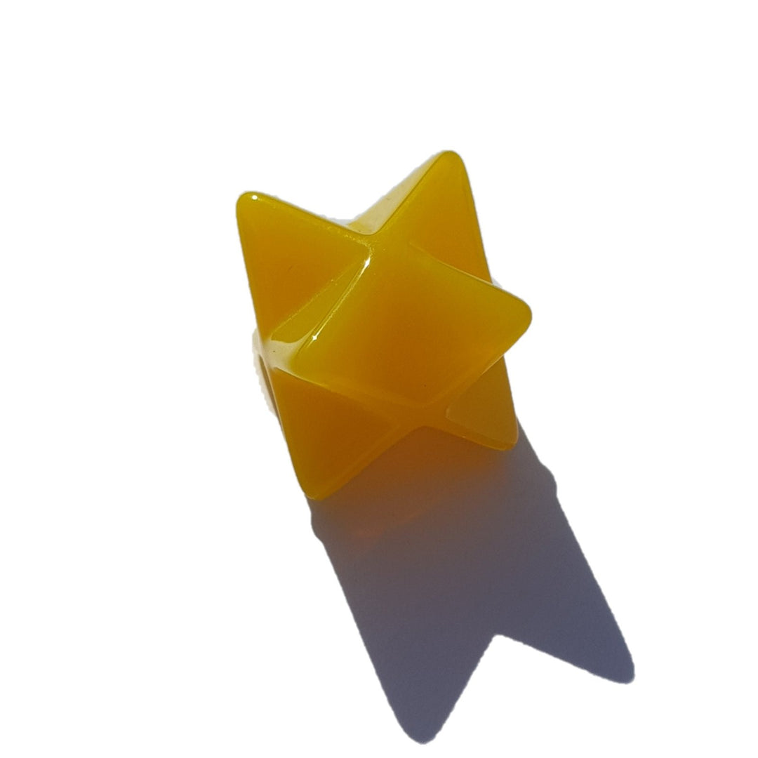 Merkaba Small, Opaque Yellow (MER012)