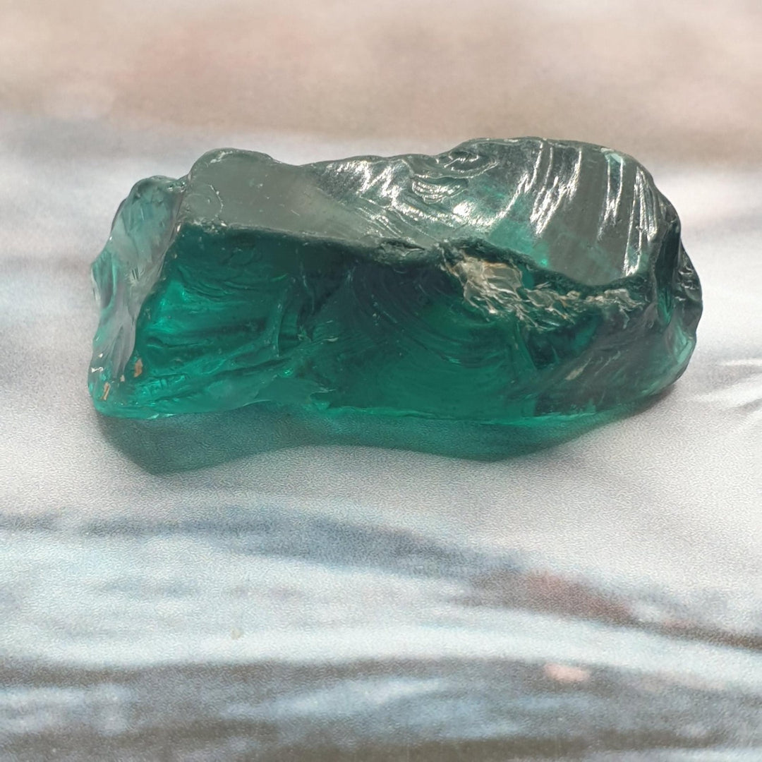 African Andara - Rare Deep Sea Green Bibi 22 grams (AA455)