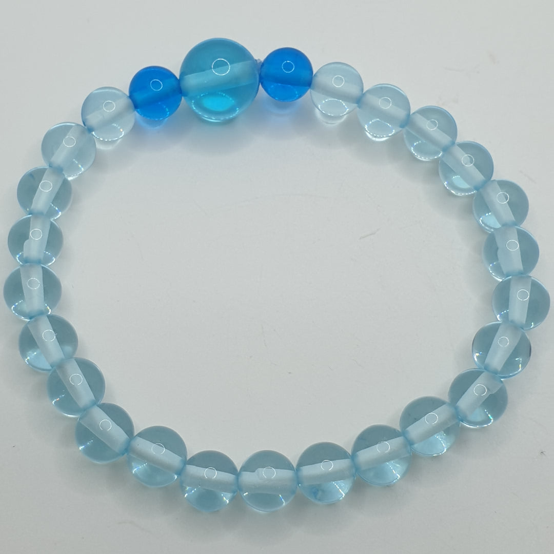 Aqua/Turquoise Atlantis Bracelet (B039) S