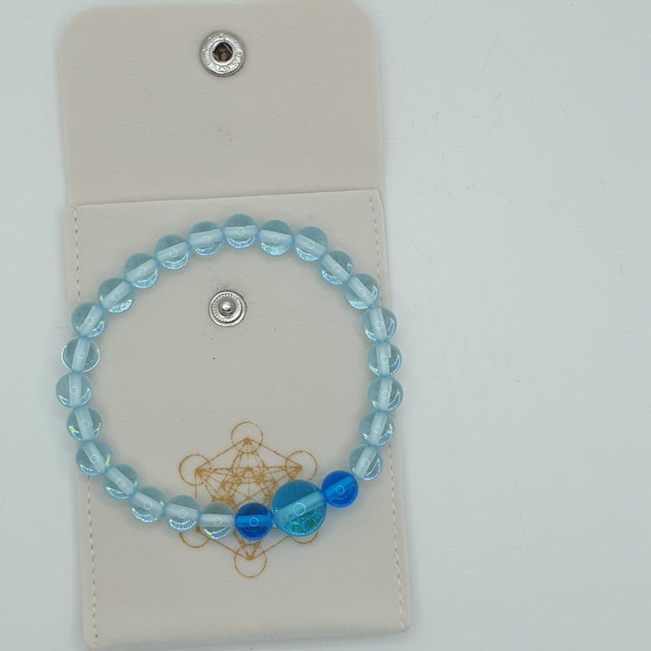 Aqua/Turquoise Atlantis Bracelet (B039) S