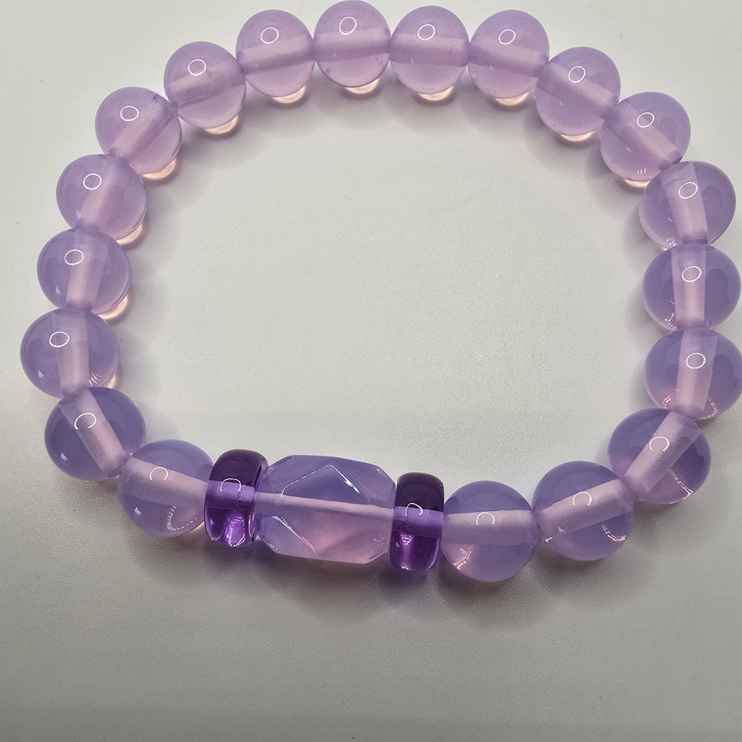 Shekinah Lilac/Lilac Light Body Bracelet (B060)