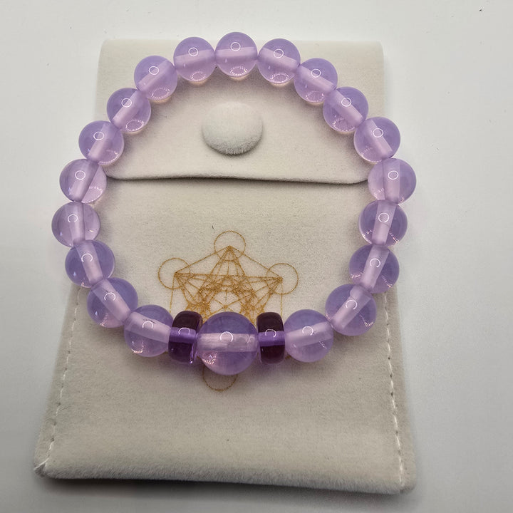 Shekinah Lilac/Lilac Light Body Bracelet B061