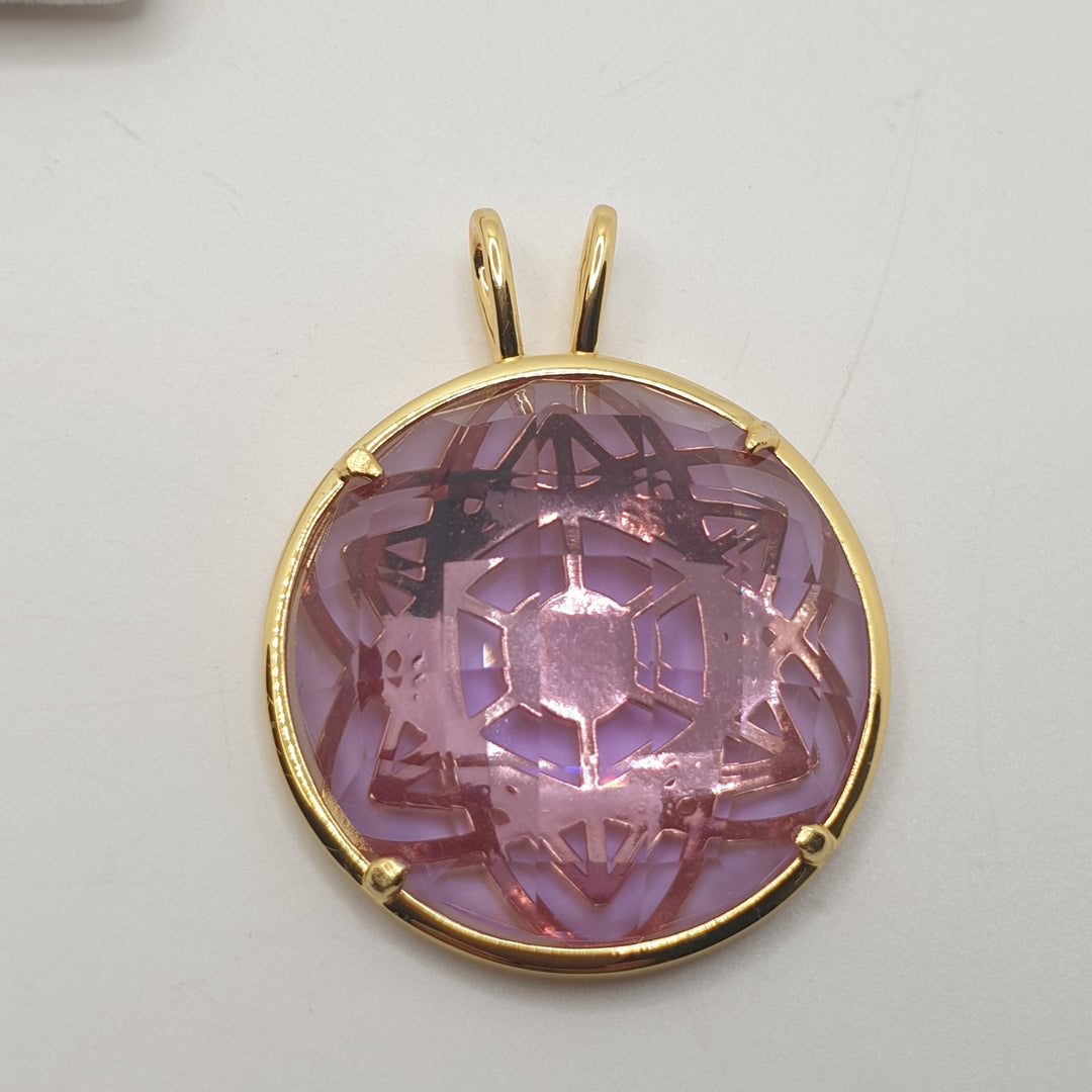 Cosmic Body Balance Pendant - Lilac (PI290R)