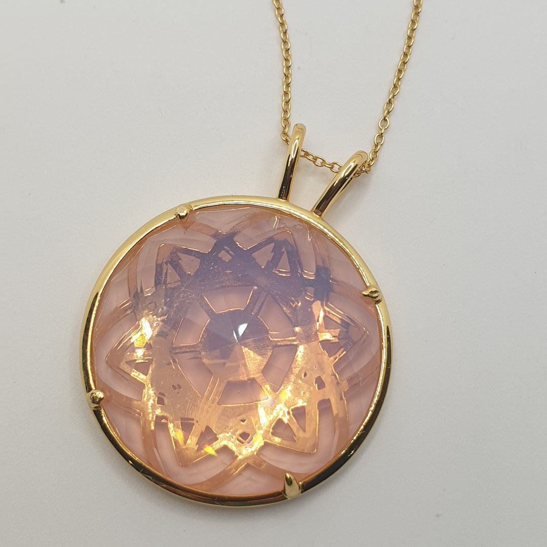 Cosmic Body Balance Pendant - Shekinah Rose (PI288S)