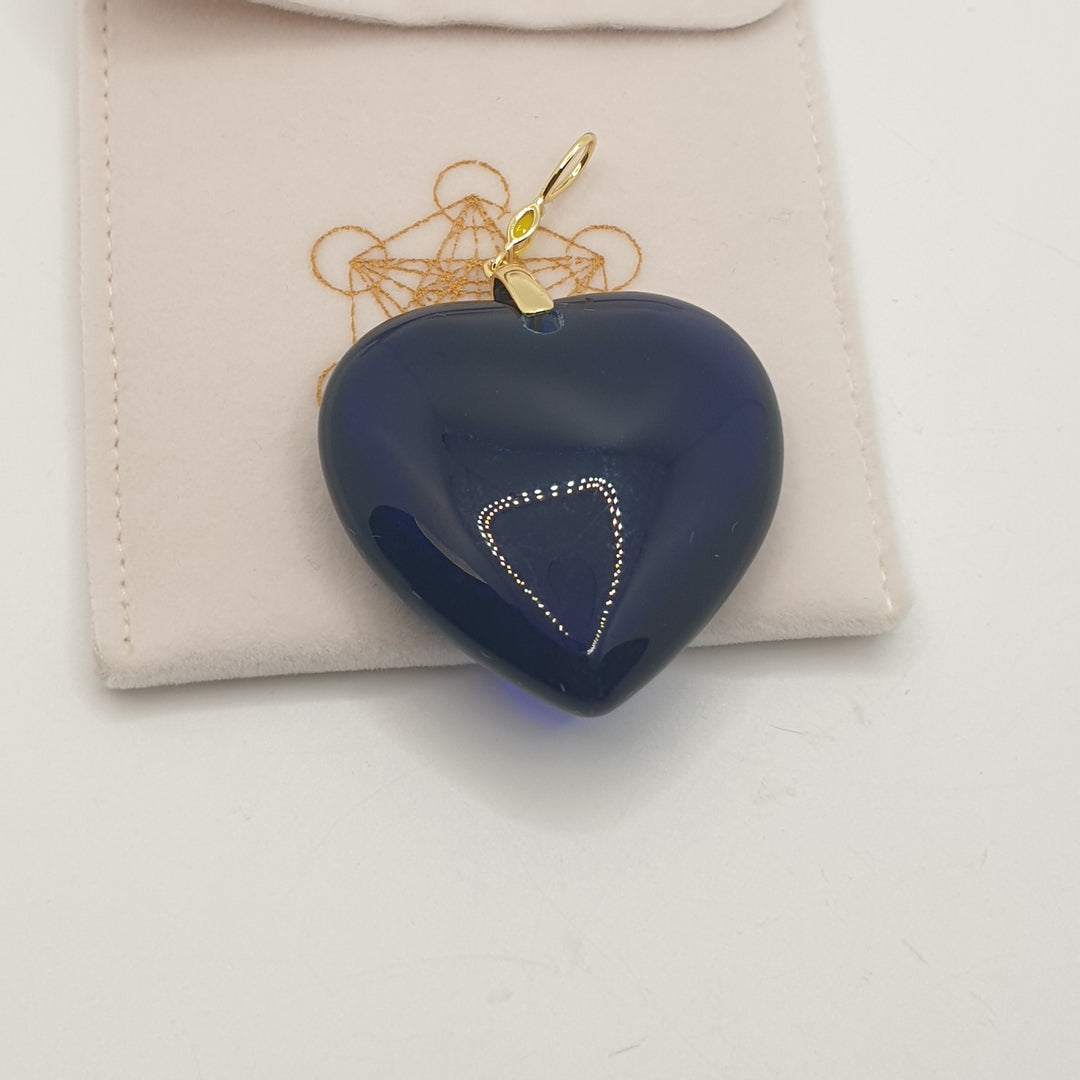 Tanzanite Fire Heart Pendant  (PI294R)