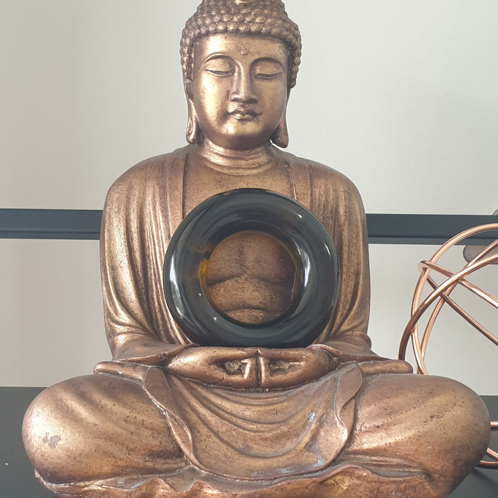 Light Body Activator Altar Piece, Brown, Large hole (LBA049S)