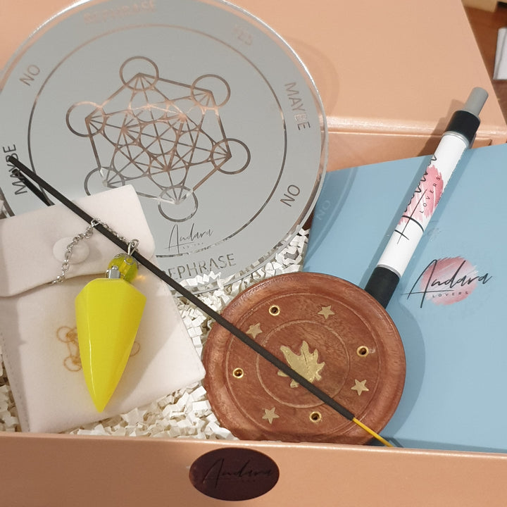 Andara Pendulum Boxed Set - Opaque Yellow (PEN013)R