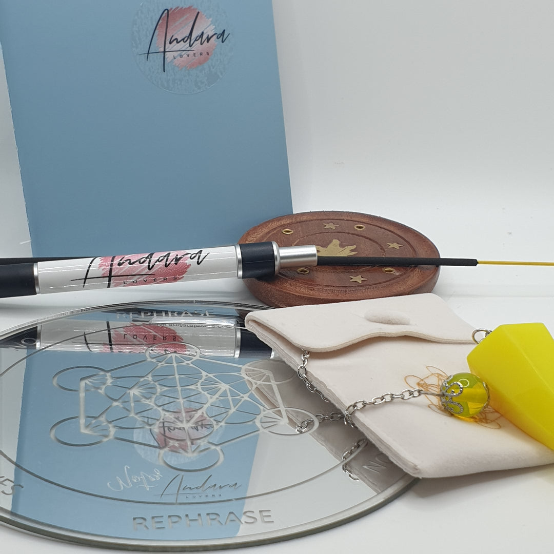 Andara Pendulum Boxed Set - Opaque Yellow (PEN013)R