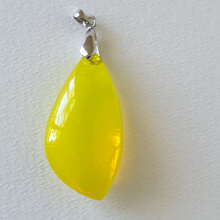 Electric Yellow Andara Polished Pendant 8g (PI150)R