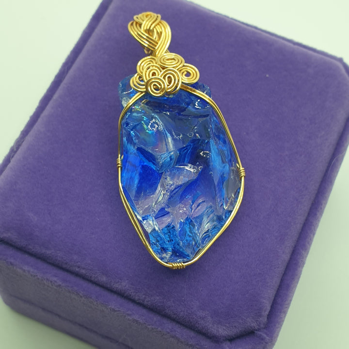 Divine Mother Wrapped Pendant  (PI212)R