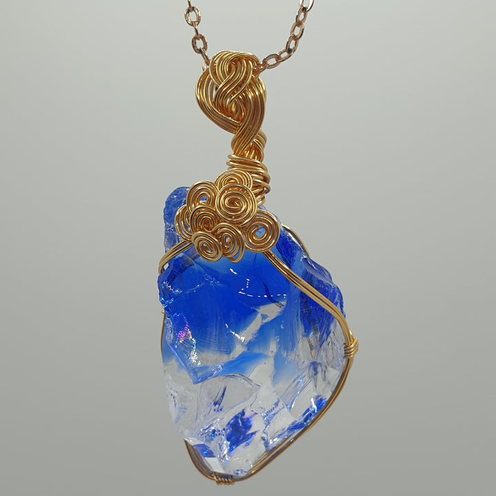 Divine Mother Wrapped Pendant  (PI212)R