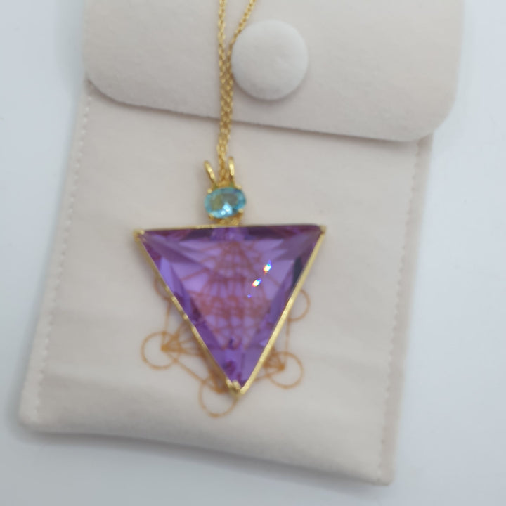 Angelic Star-Lilac/Aqua (PI267)R