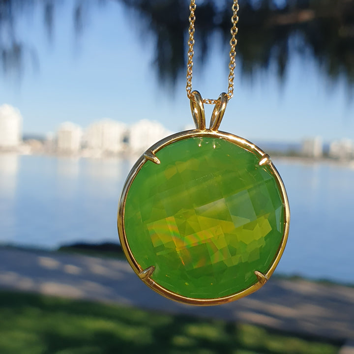 Gemini: Opaque Green/Gold (PI272)R
