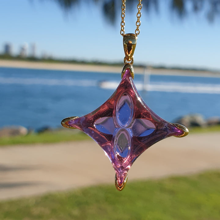 Infinity Pendant - Lilac (PI286)R