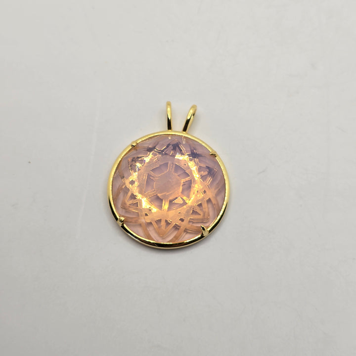 Cosmic Body Balance Pendant - Shekinah Rose (PI288S)