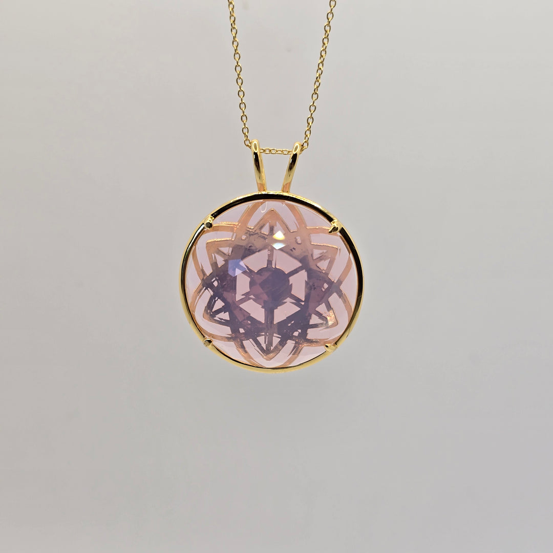 Cosmic Body Balance Pendant - Shekinah Rose (PI288S)