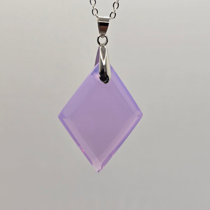 Shekinah Lilac Diamond shaped ANDARA Pendant  (PI301)