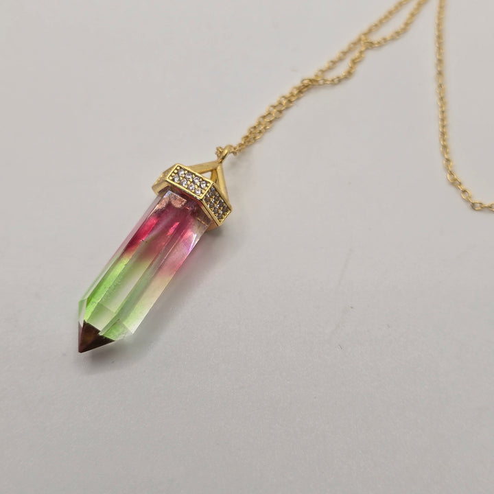 Single Terminated Pendant, Rainbow PI315
