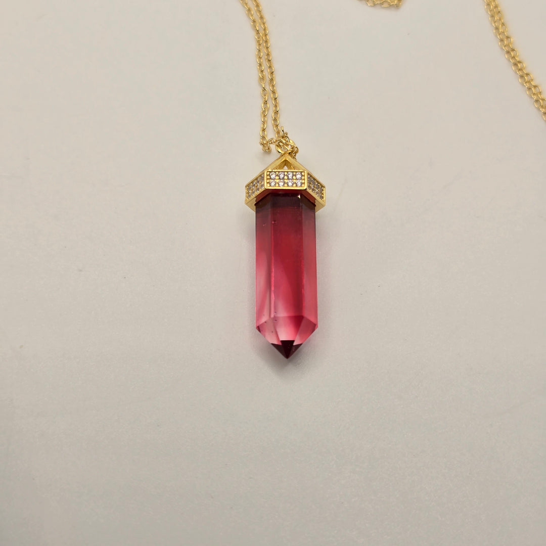 Single Terminated Pendant, Rainbow PI316