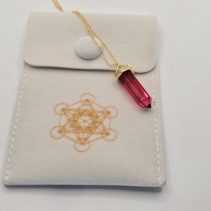 Single Terminated Pendant, Rainbow PI316