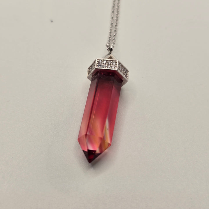 PI324 — Infinite Light — Pure Flow | Red, Gold and Pink Rainbow Andara