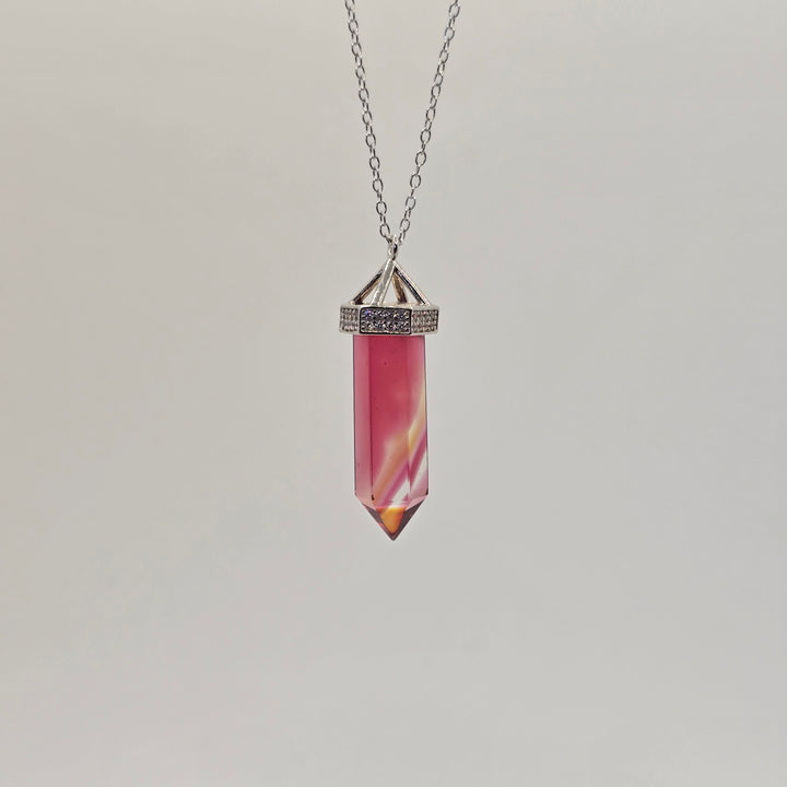 PI324 — Infinite Light — Pure Flow | Red, Gold and Pink Rainbow Andara