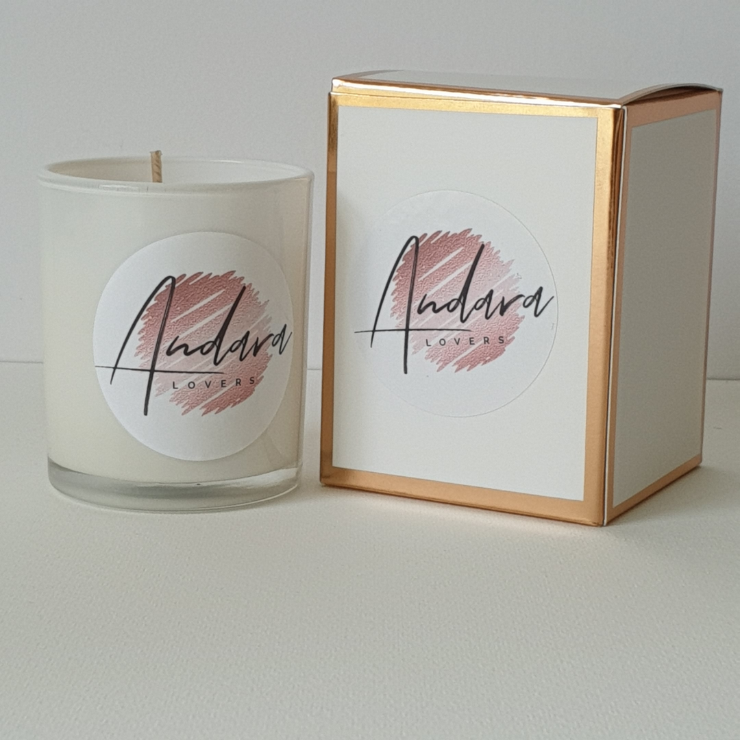 Gift Boxed Candle 226g, Peony Rose & Egyptian Oudt (C009)