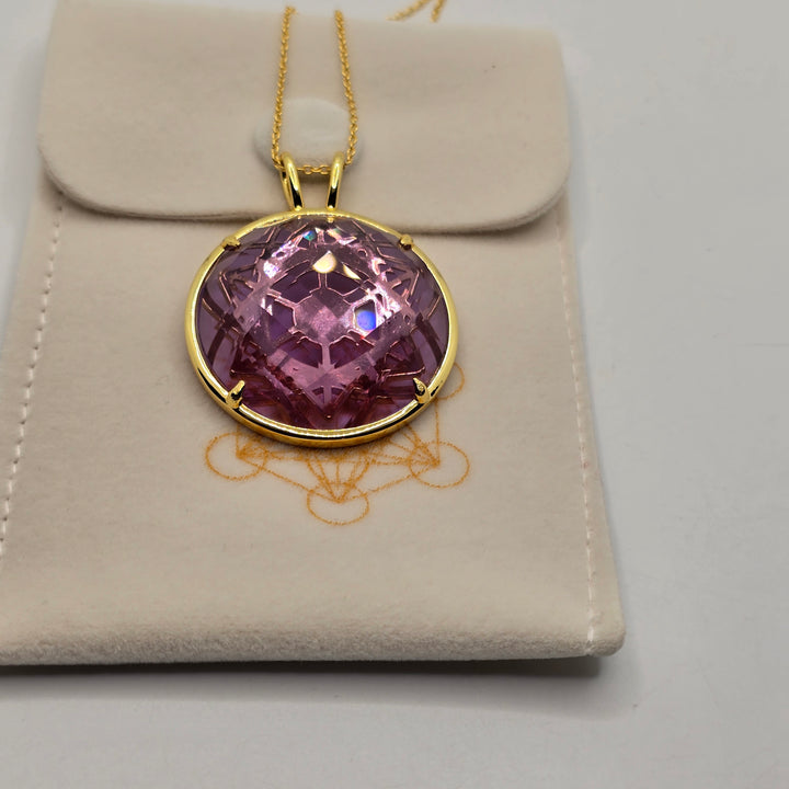 Cosmic Body Balance Pendant - Lilac (PI303)