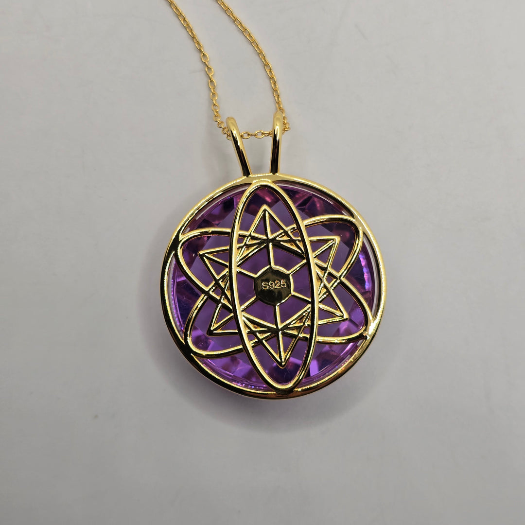 Cosmic Body Balance Pendant - Lilac (PI303)