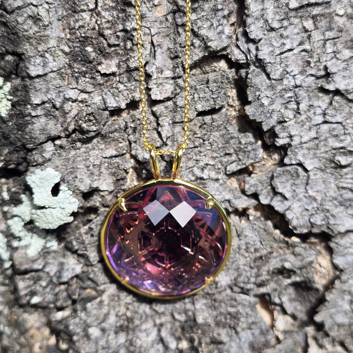 Cosmic Body Balance Pendant - Lilac (PI303)