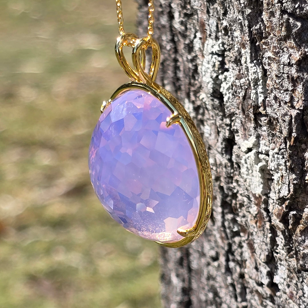 Cosmic Body Balance Pendant - Shekinah Pink (PI304)