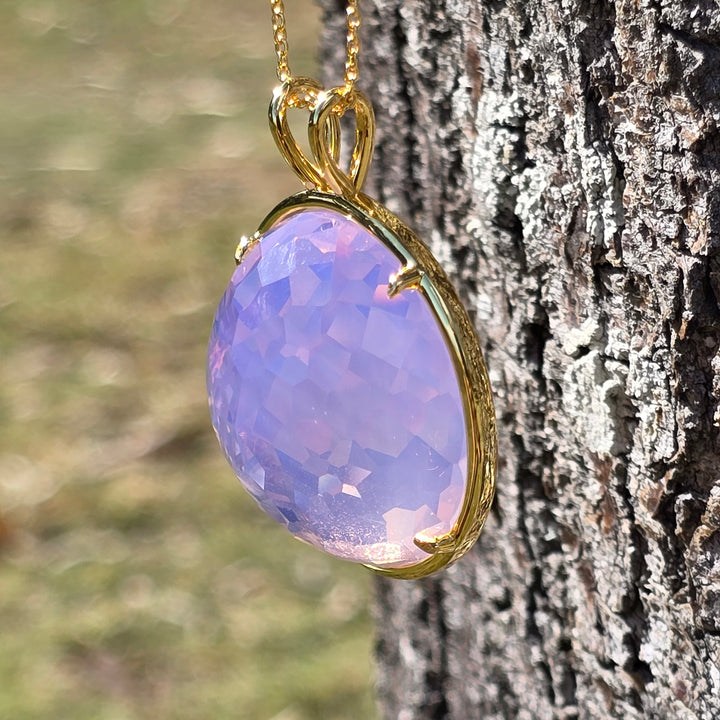 Cosmic Body Balance Pendant - Shekinah Pink (PI304)