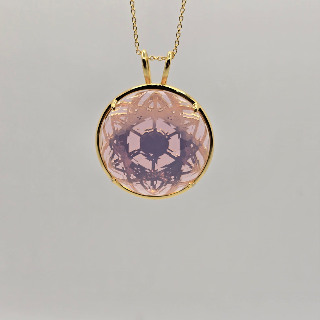 Cosmic Body Balance Pendant - Shekinah Pink (PI304)