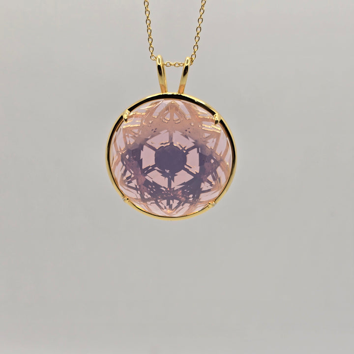 Cosmic Body Balance Pendant - Shekinah Pink (PI304)