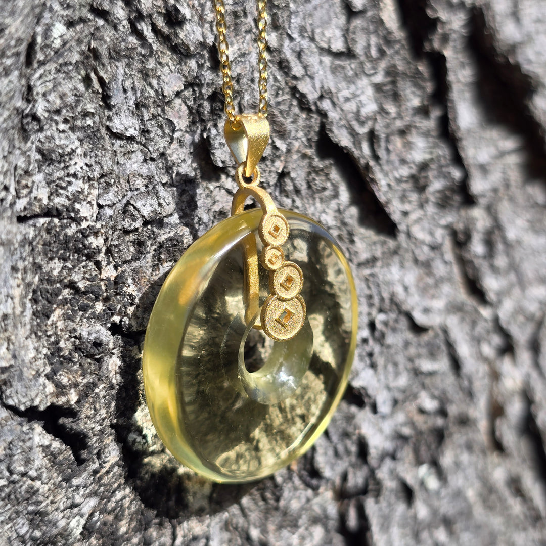 Light Body Activator 2.5cm Lemon Pendant (LBA318)