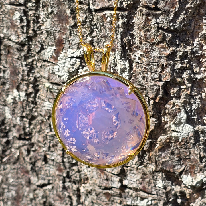 Cosmic Body Balance Pendant - Shekinah Pink (PI304)