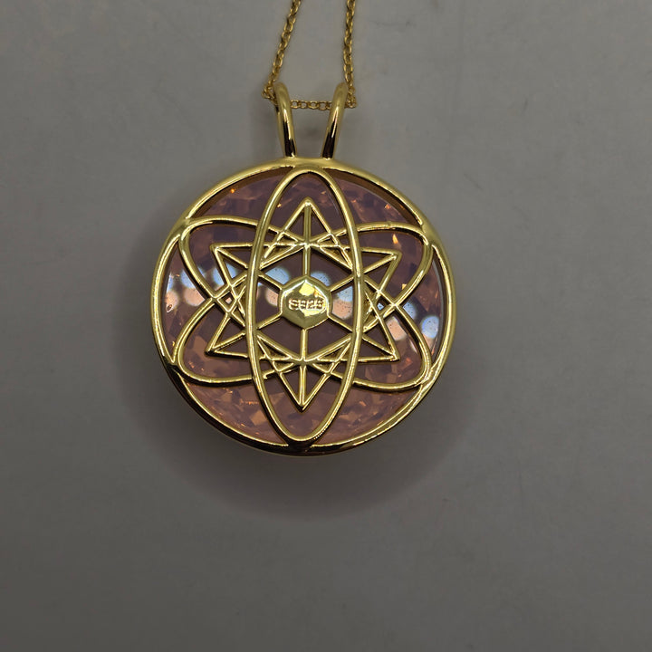 Cosmic Body Balance Pendant - Shekinah Pink (PI304)